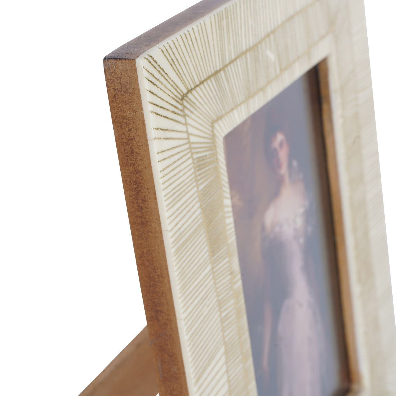 Dame Gold Sunburst Photo Frame 5x7